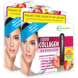 Applied Nutrition Liquid Collagen en botella, hidratación profunda para la piel.