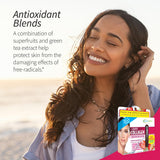 Applied Nutrition Liquid Collagen preparación en vaso, mezcla suave para beber.
