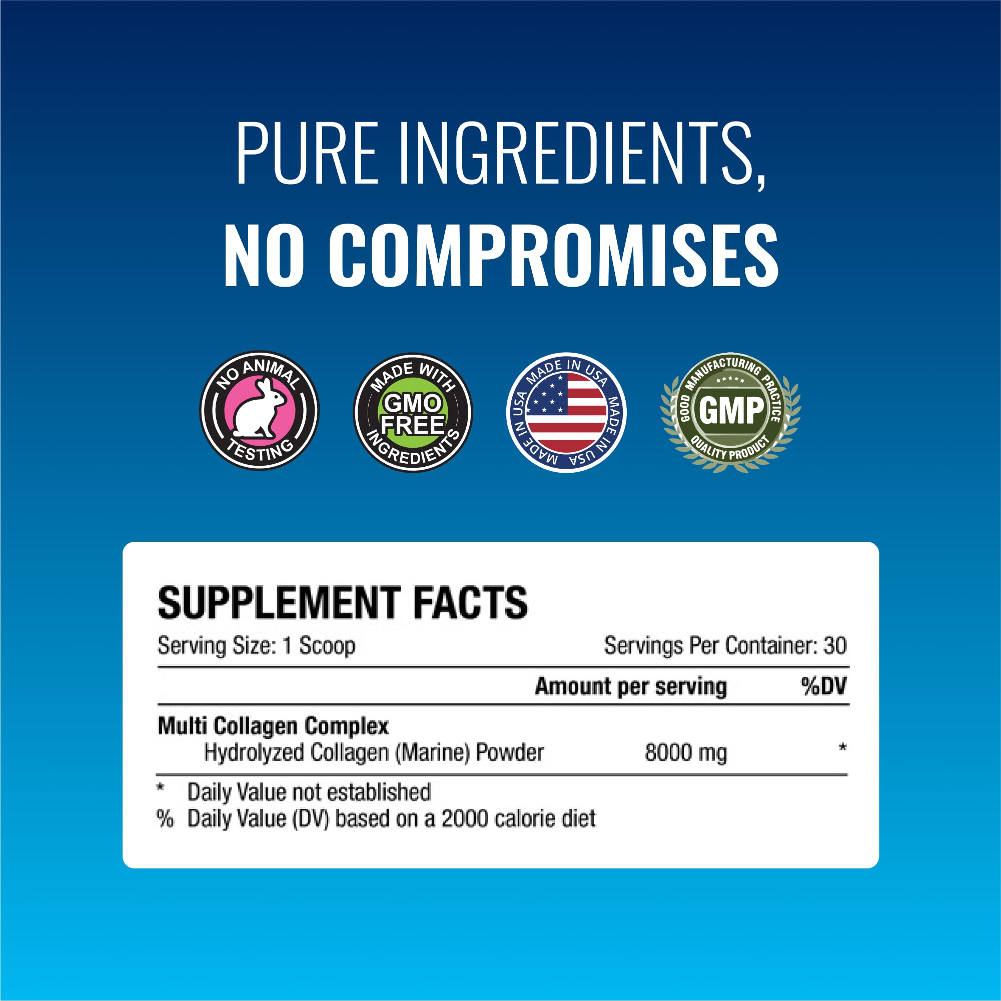 Approved Science Collagen Powder en bote de 90 porciones para uso prolongado.