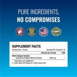 Approved Science Collagen Powder en bote de 90 porciones para uso prolongado.