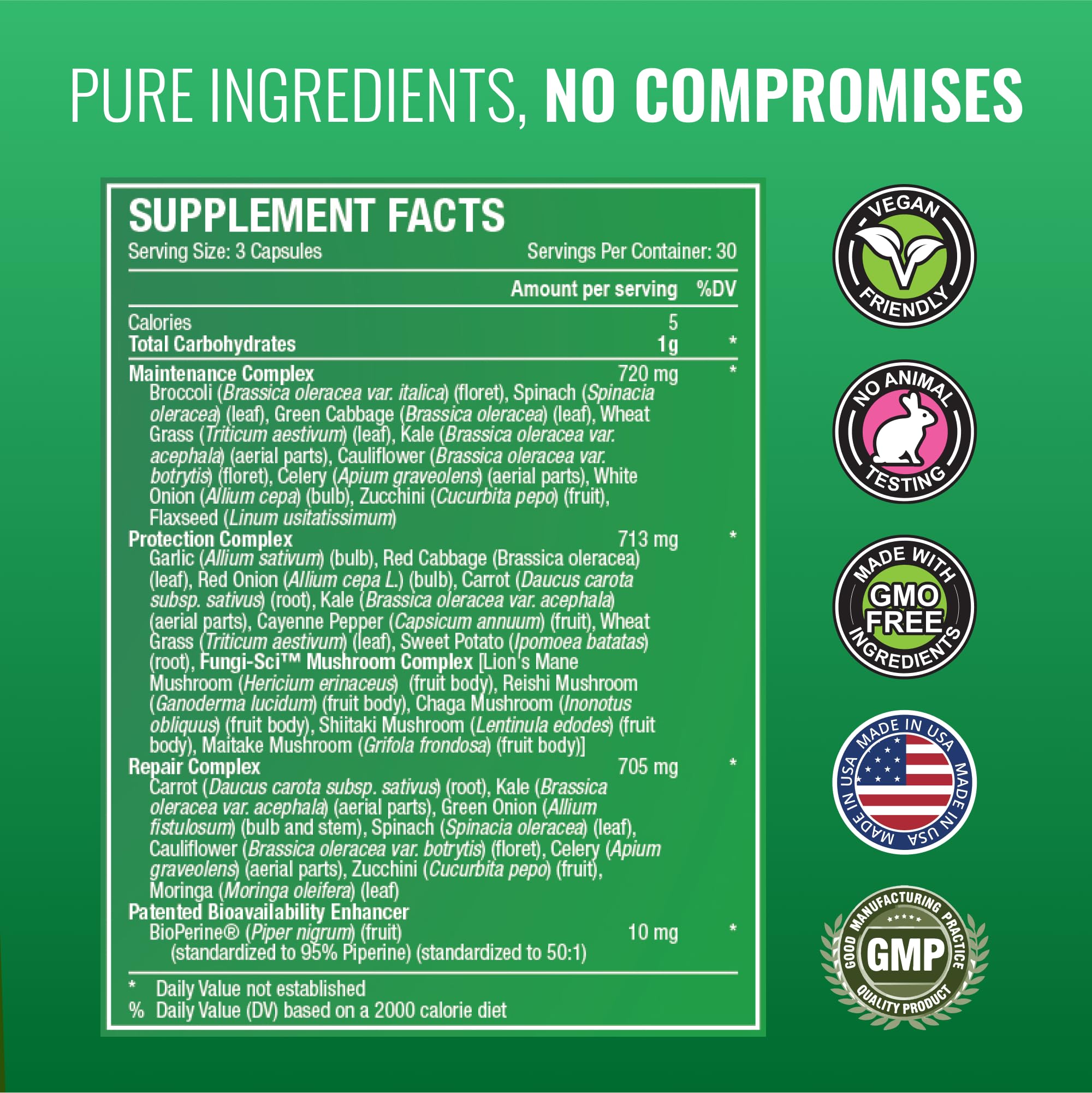 Mezcla de goji, acai y moringa en Approved Science para apoyo antioxidante