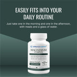 Approved Science Magnesium Complex — embalaje sostenible, opción vegana y libre de OGM.