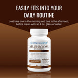 Approved Science Mushroom Complex, suministro para 6 meses en tu rutina.