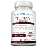 Approved Science Stonexyl cápsulas de hierbas para apoyo renal diario.