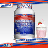 APS Nutrition IsoMorph 28 etiqueta nutricional, facilita planificar proteínas y aminoácidos