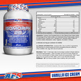 IsoMorph 28 de APS Nutrition, proteína aislada, absorción rápida para sostener el músculo.