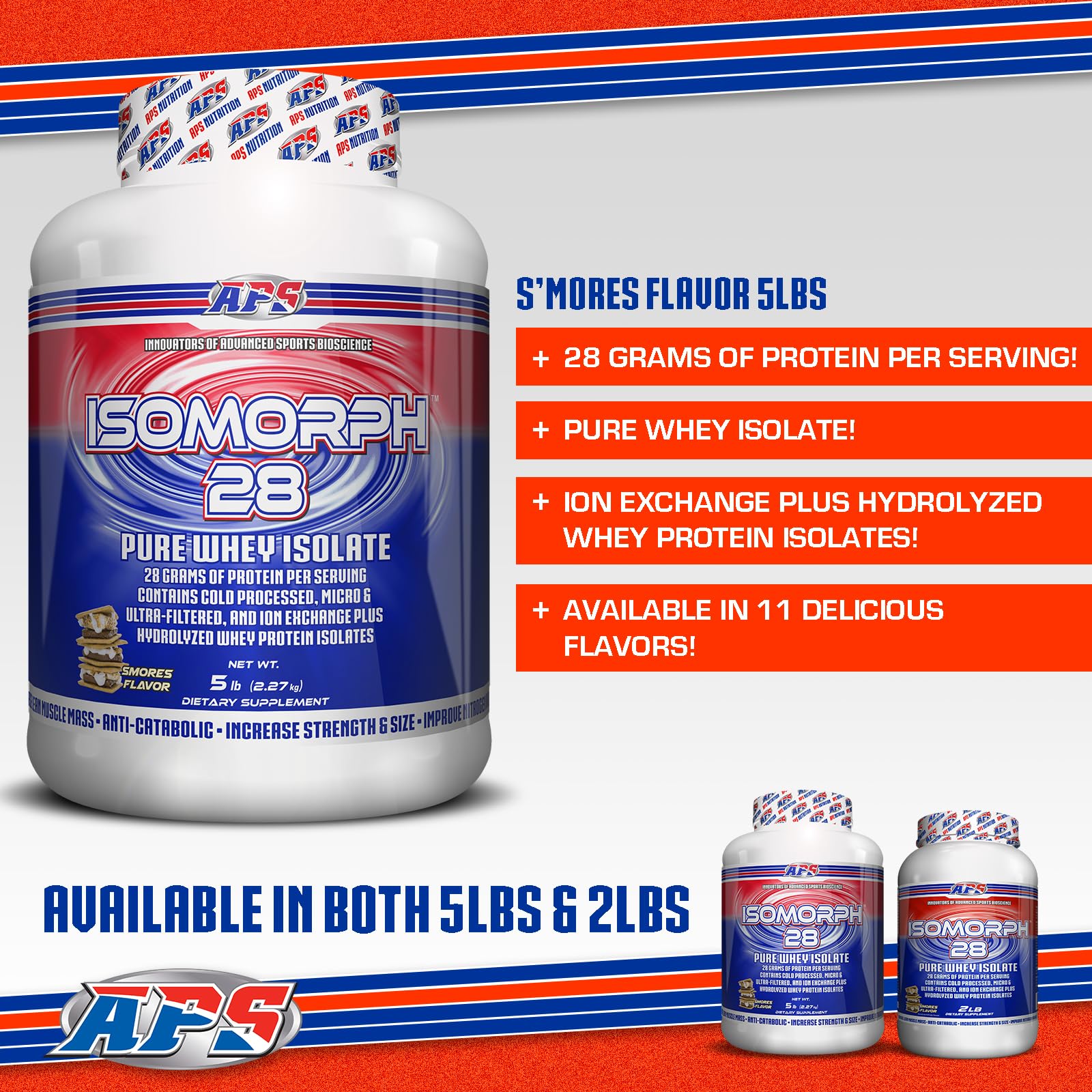 APS Nutrition Isomorph 28 batido en botella, clara experiencia de sabor