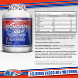 Bote IsoMorph 28 de 5 libras, sabor chocolate, proteína de alta pureza.