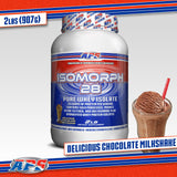 APS Nutrition IsoMorph 28 etiqueta nutricional con bajo carbohidratos y grasa