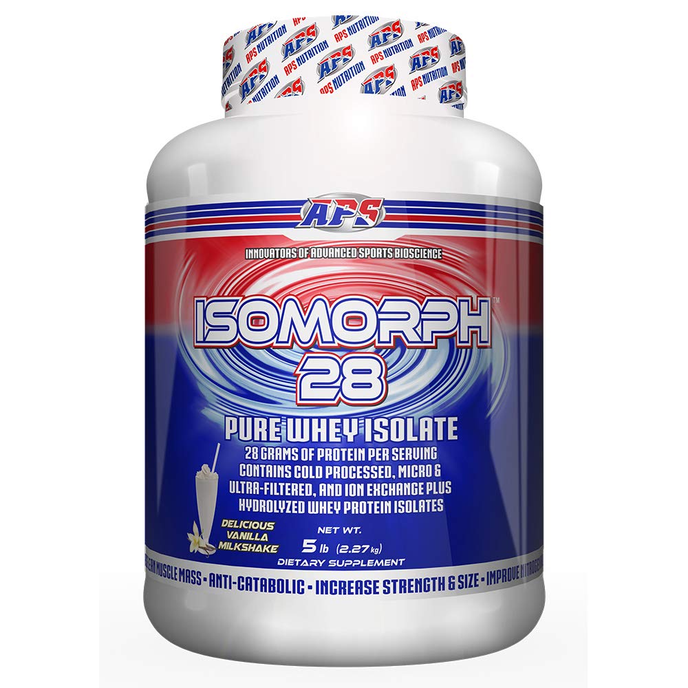 APS Nutrition Isomorph 28: bote de proteína de alta pureza para recuperación muscular