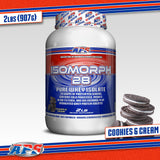 Polvo fino IsoMorph 28 facilita disolución y absorción rápida.