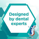 Aquafresh fluoruro ofrece protección del esmalte y apoyo para dientes en desarrollo.