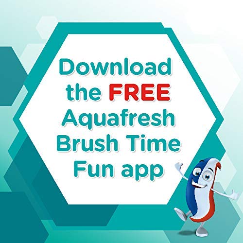 Aquafresh rutina matutina para dientes sanos durante el día.