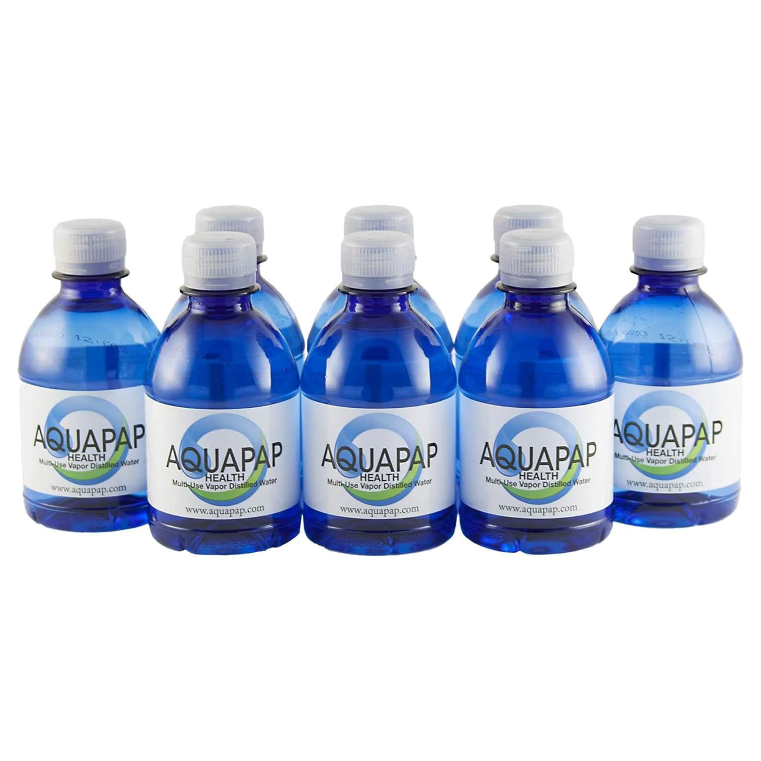 Agua destilada de Aquapap para uso nasal diario.