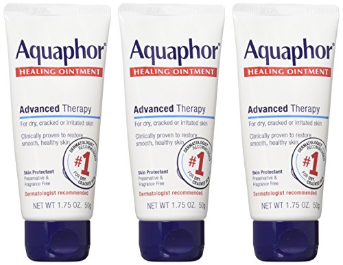 Aquaphor Ungüento Curativo, textura crema suave para piel seca o sensible.