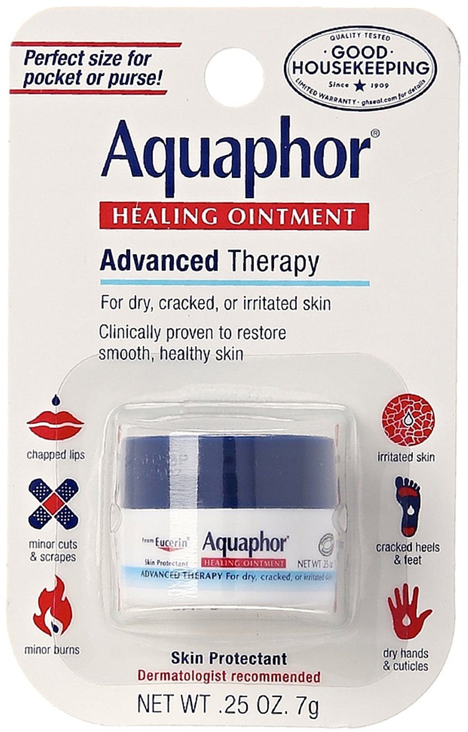 Aquaphor ungüento envase de 7 ml para piel seca y suave
