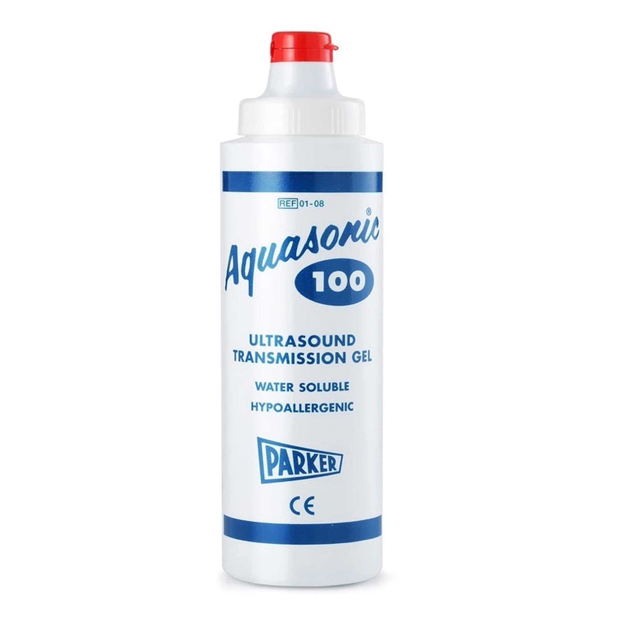 Aquasonic ultrasonido gel, bote de 0,25 L, fácil de usar y seguro.