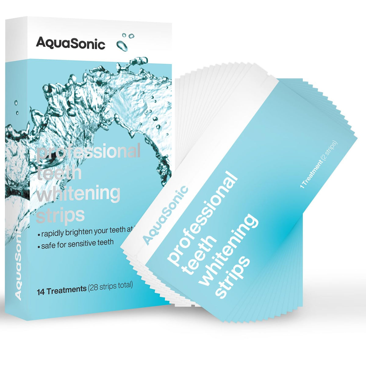 Aquasonic Pro: caja de tiras blanqueadoras para uso doméstico seguro