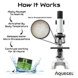 Aquegel base humectante, uso seguro con oxigenoterapia