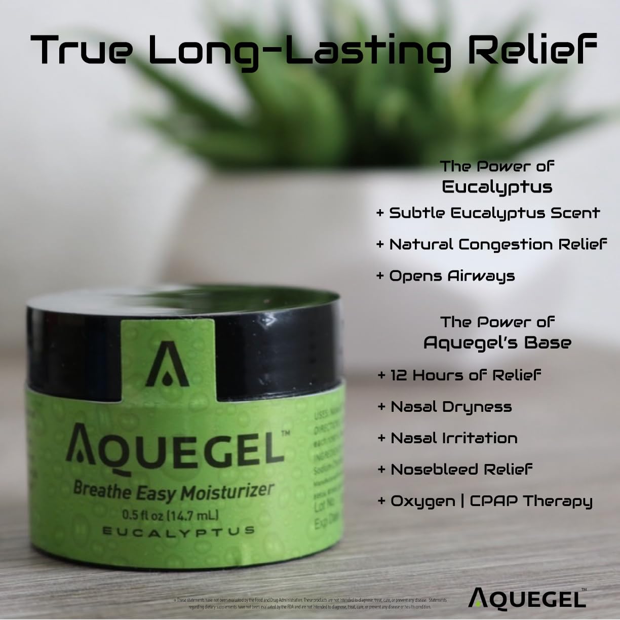 Aquegel envase de 0,5 oz, duración útil