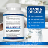 Etiqueta de Arazo Nutrition 5-HTP con pureza del 99%