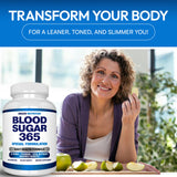 Arazo Nutrition Blood Sugar 365: envase en mesa listo para la rutina.