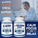 Envase de Arazo Nutrition para cápsulas fáciles de tomar.