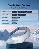 Arboleaf masaje ocular: diseño ergonómico para ajuste cómodo.