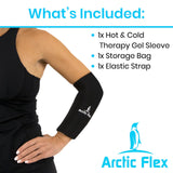 Arctic Flex con ajuste elástico: fijación segura durante cualquier movimiento.