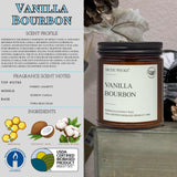 Vela Arctic Wicks coco-abeja, fragancia natural suave para espacios tranquilos