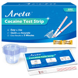 Areta tiras cocaina prueba: detección rápida para uso en casa.