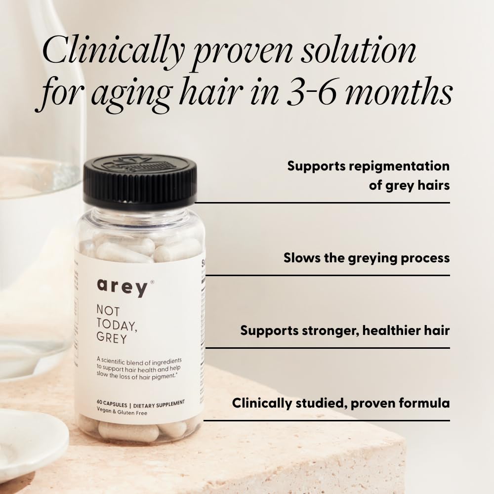 Arey Not Today: vitaminas B y D y Fo-ti para el cabello.