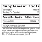 ARG pregnenolona 100 mg: frasco que protege la pureza y la estabilidad
