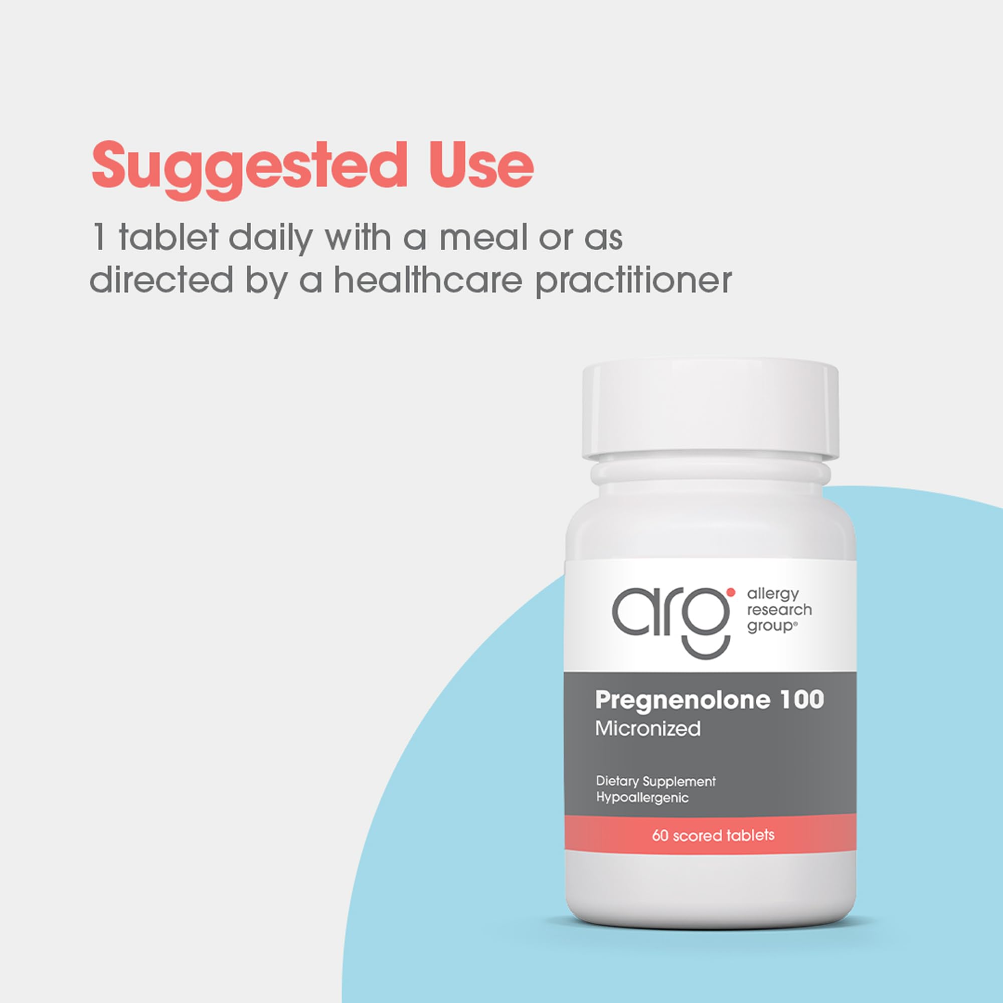 ARG pregnenolona 100 mg: instrucciones claras para uso correcto