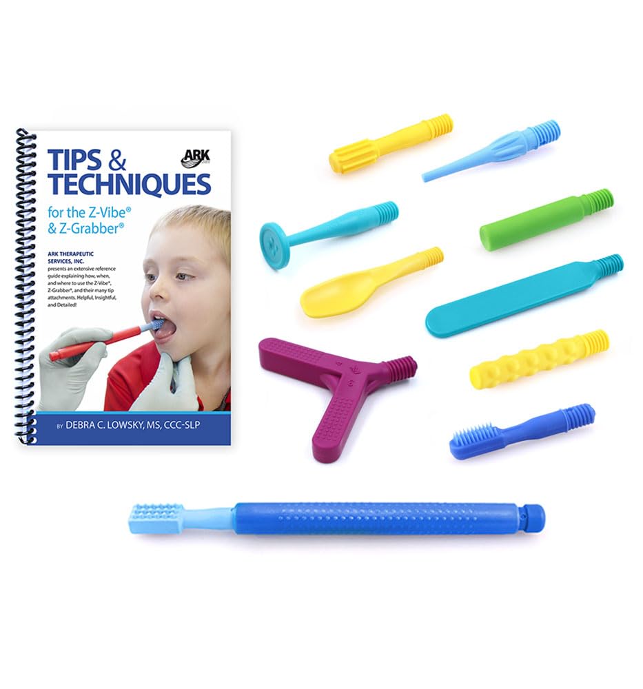 ARK Therapeutic Z-Vibe Kit sensorial de motor oral para estimulación y desarrollo oral