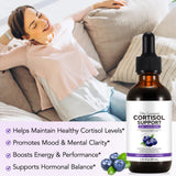 Arkture Cortisol Drops, sabor arándano para una experiencia agradable.