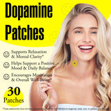 Arkture Dopamine Patches en aplicación sobre piel, práctica para uso diario.