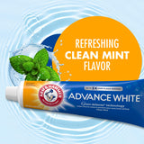 Arm & Hammer Advance White: caja de 4 tubos para uso familiar