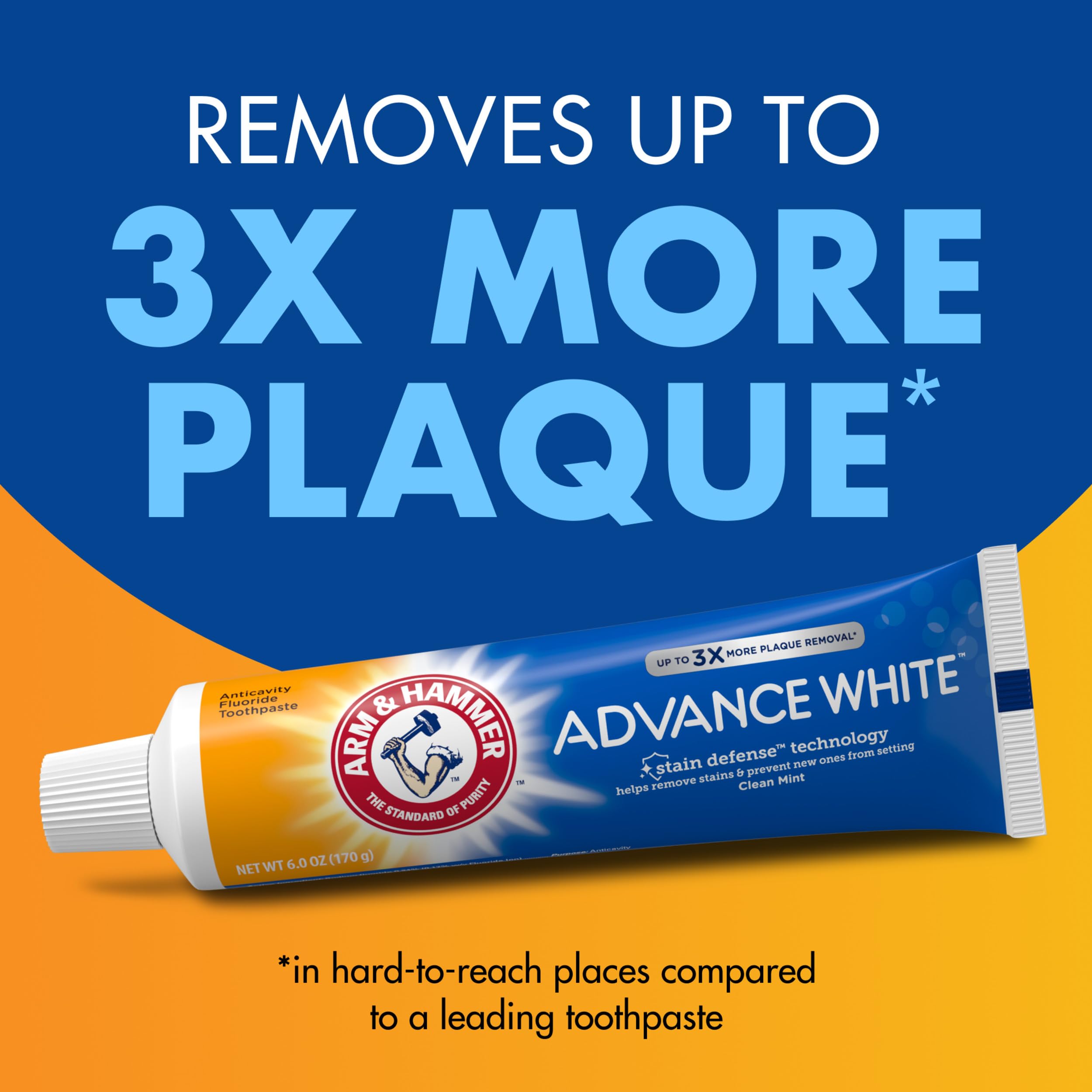 Arm & Hammer Advance White: dientes más blancos con uso regular