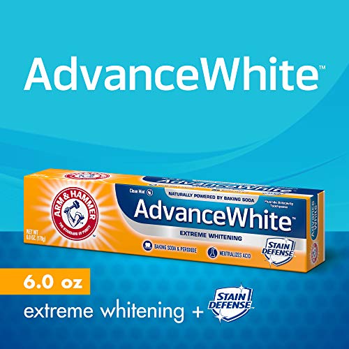 Arm & Hammer Advance White Extreme, blanqueamiento progresivo para sonrisas brillantes
