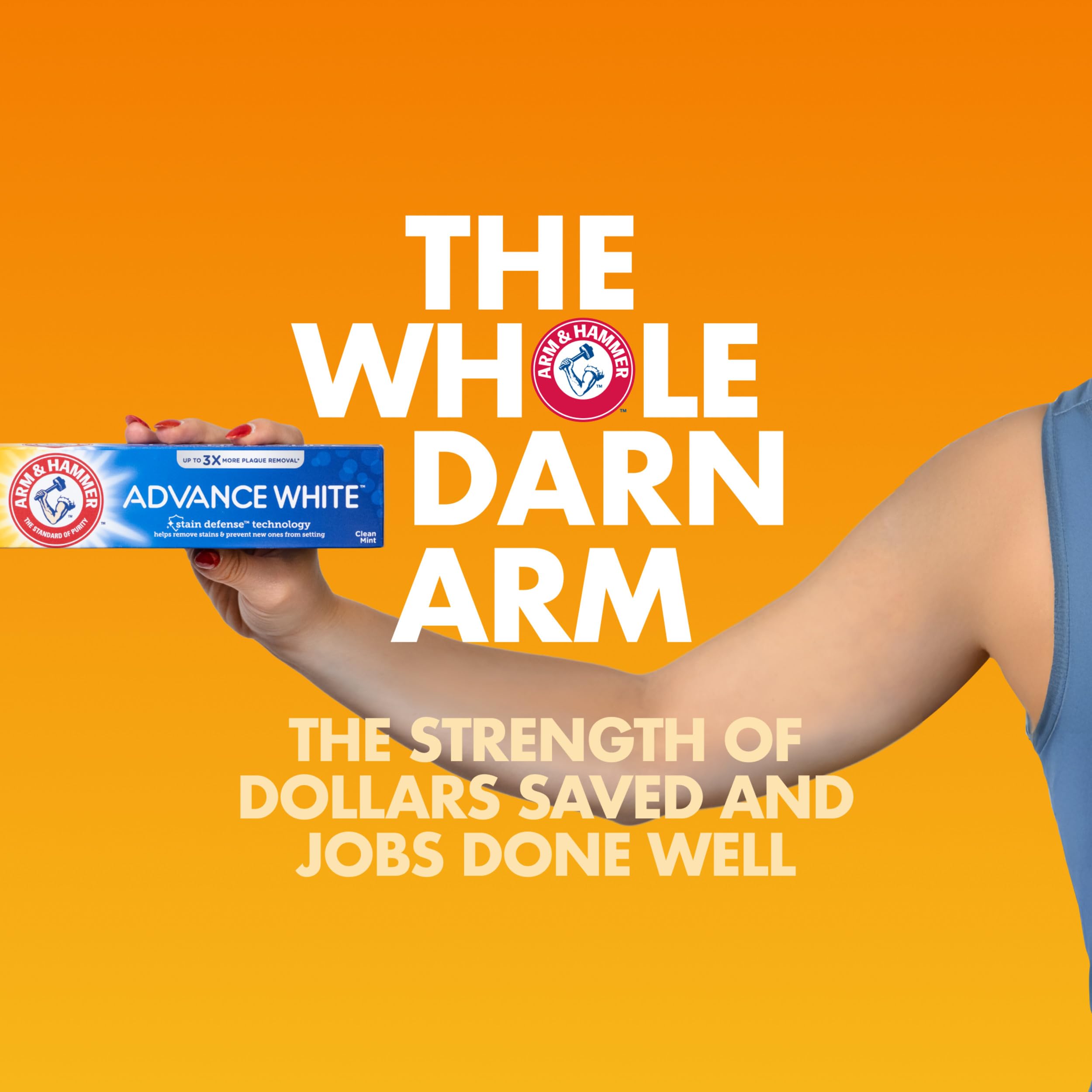 Arm & Hammer Advance White: fluoruro para protección contra caries