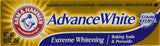 Arm & Hammer Advance White Toothpaste, tubo de 0,9 onzas para cepillados rápidos.
