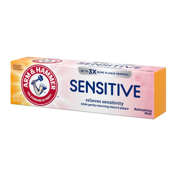 Arm & Hammer cepillado dientes sensibles, cuidado del esmalte al cepillarte