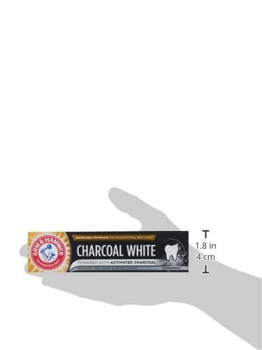 Arm & Hammer Charcoal White tubo portátil 75 ml para viaje.