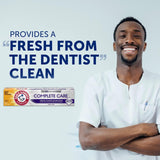 Arm & Hammer pasta dental paquete de 6 tubos para cuidado diario.