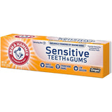 Pasta Arm & Hammer Sensitive para dientes sensibles y salud bucal.