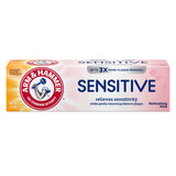 Arm & Hammer sensible para dientes sensibles, tubo de pasta con menta para alivio suave.