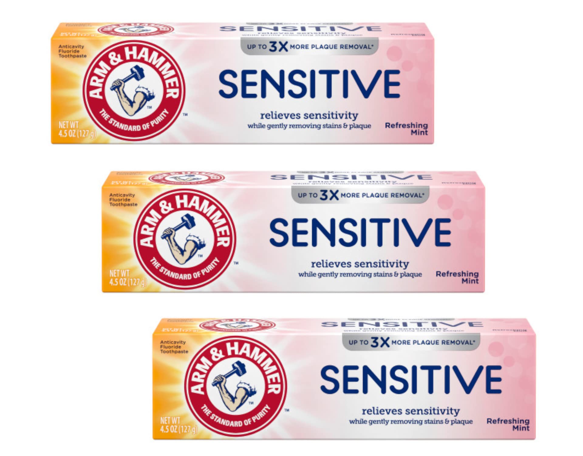 Arm & Hammer pasta dientes sensibles menta, alivio suave al cepillarse