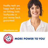 Arm & Hammer Peroxicare, baja abrasividad para esmalte suave.