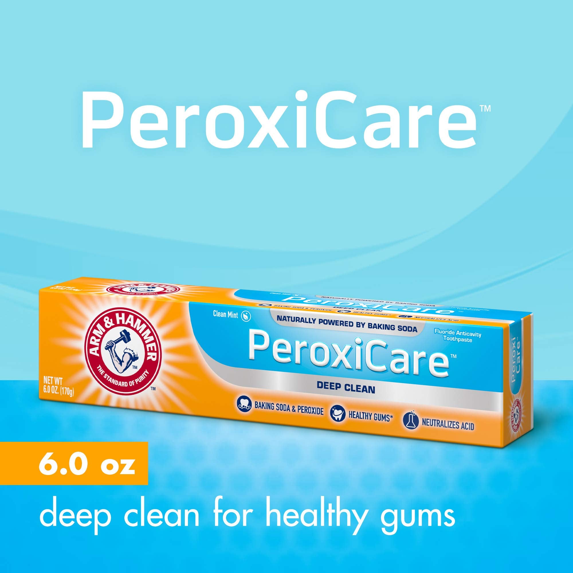 Arm & Hammer Peroxicare, limpieza de encías y reducción de placa.